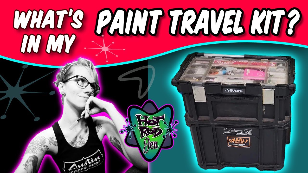 Travel Sign & Pinstriping Paint Kit