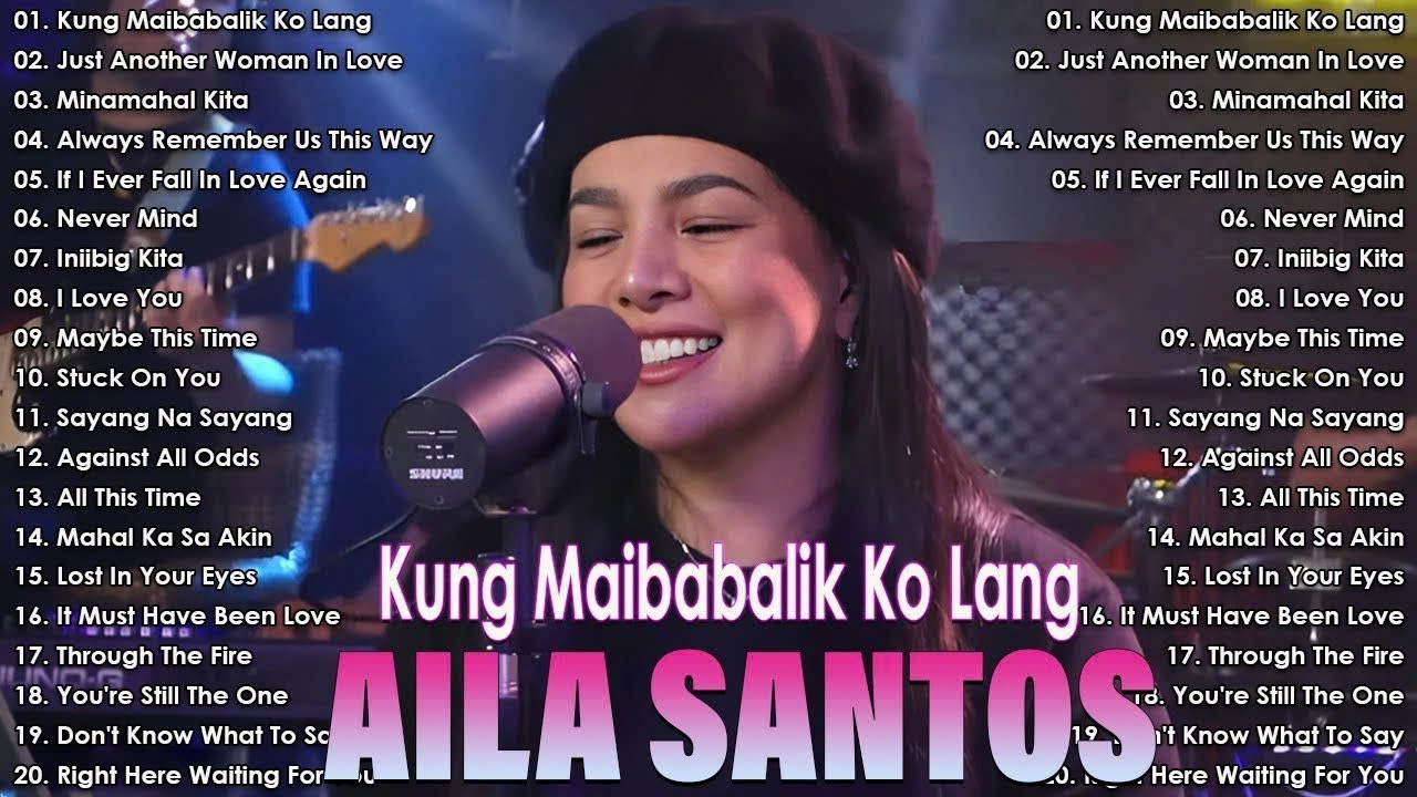 Aila Santos Tagalog Love Song | Aila Santos Cover Slow Rock Love Song | Minamahal Kita, Never Mind