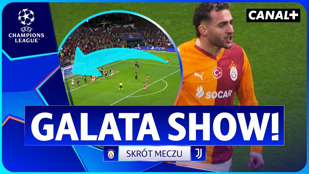 STAMBUŁ ODLATUJE! 7 BRAMEK W TURCJI, JUVENTUS NA KOLANACH! GALATASARAY &ndash; JUVENTUS, SKR&Oacute;T MECZU