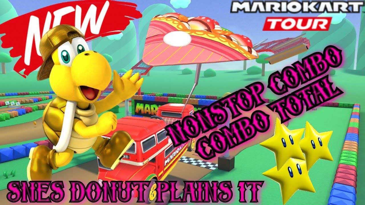 MKT | SNES DONUT PLAINS 1T | NONSTOP COMBO | COMBO TOTAL