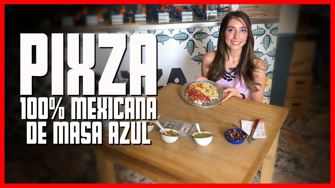 PIXZA de masa azul 100% MEXICANA / Ale Toledano