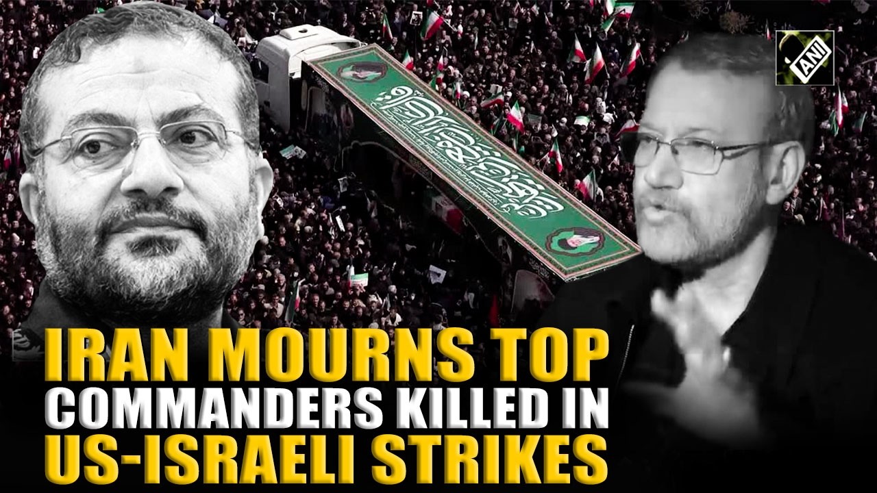 Iran War: Thousands on streets mourning Security Chief Ali Larijani killed in US-Israeli attacks