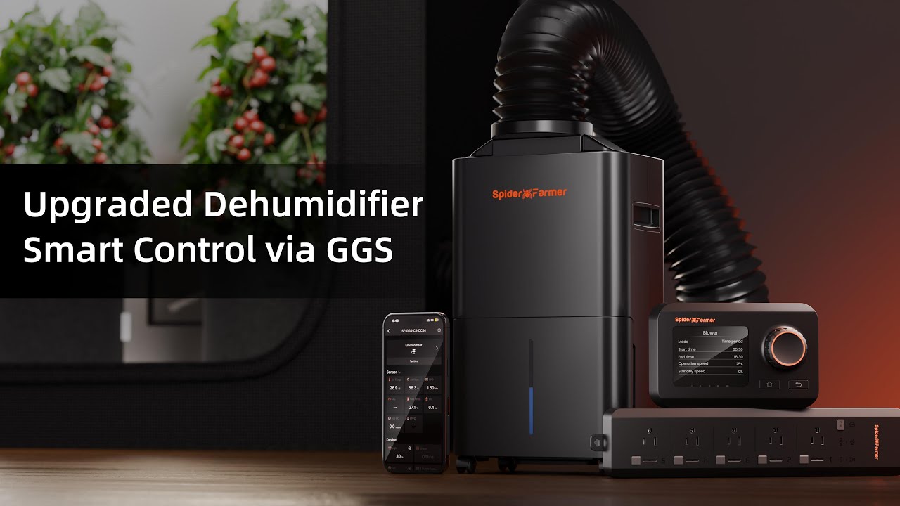 Humidity Problems? Fix It with the NEW Spider Farmer Dehumidifier + Smart APP Control!