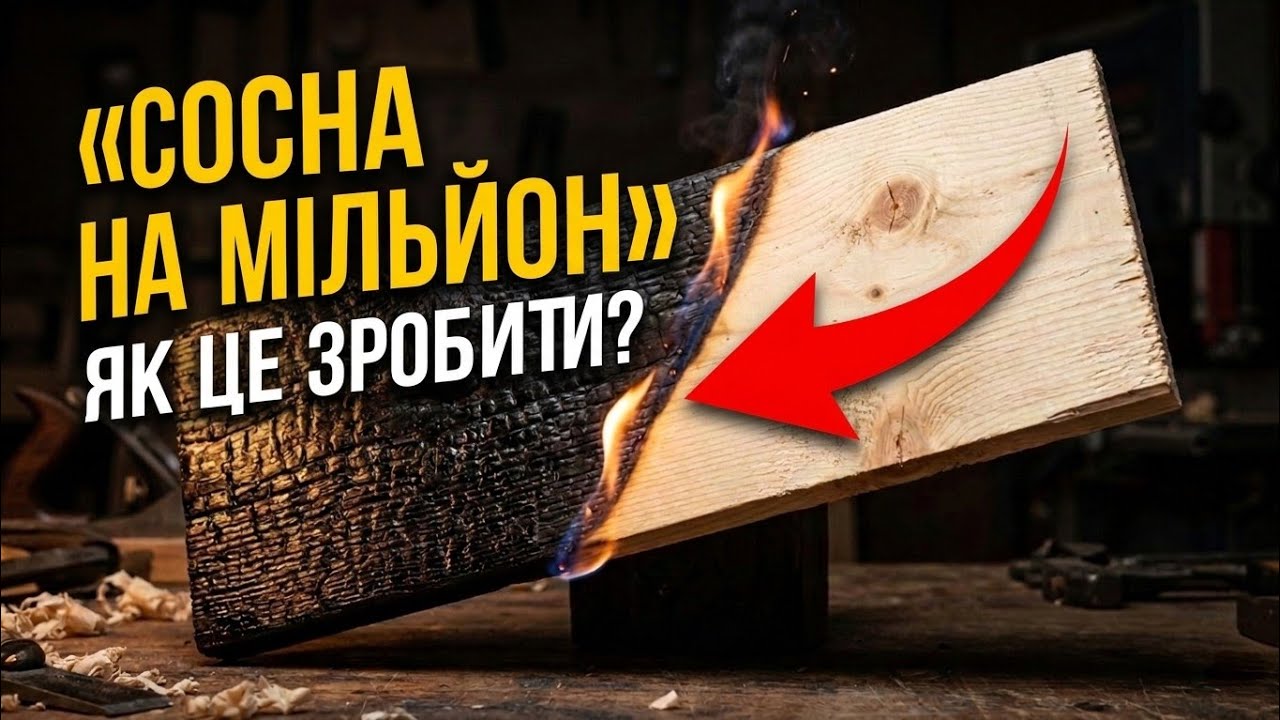 СОСНА ЗА МІЛЬЙОН: 5 технік, про які мовчать дизайнери 🪵✨