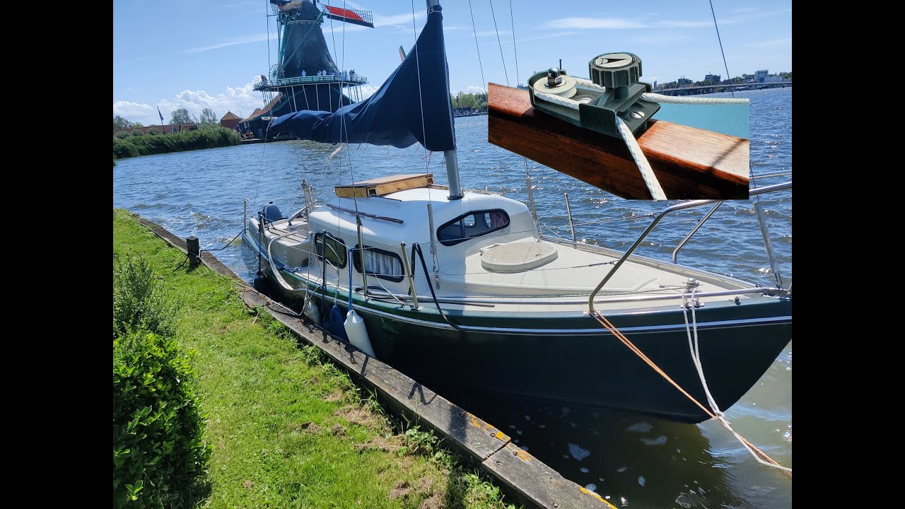 Installing a TillerTamer on my Friendship23