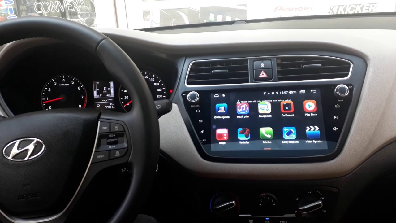 HYUNDAİ İ20 YENİ 2019 2020 MULTİMEDYA NAVİGASYON ANDROİD WİFİ MULTİMEDYA ELEKTRONİK ADANA
