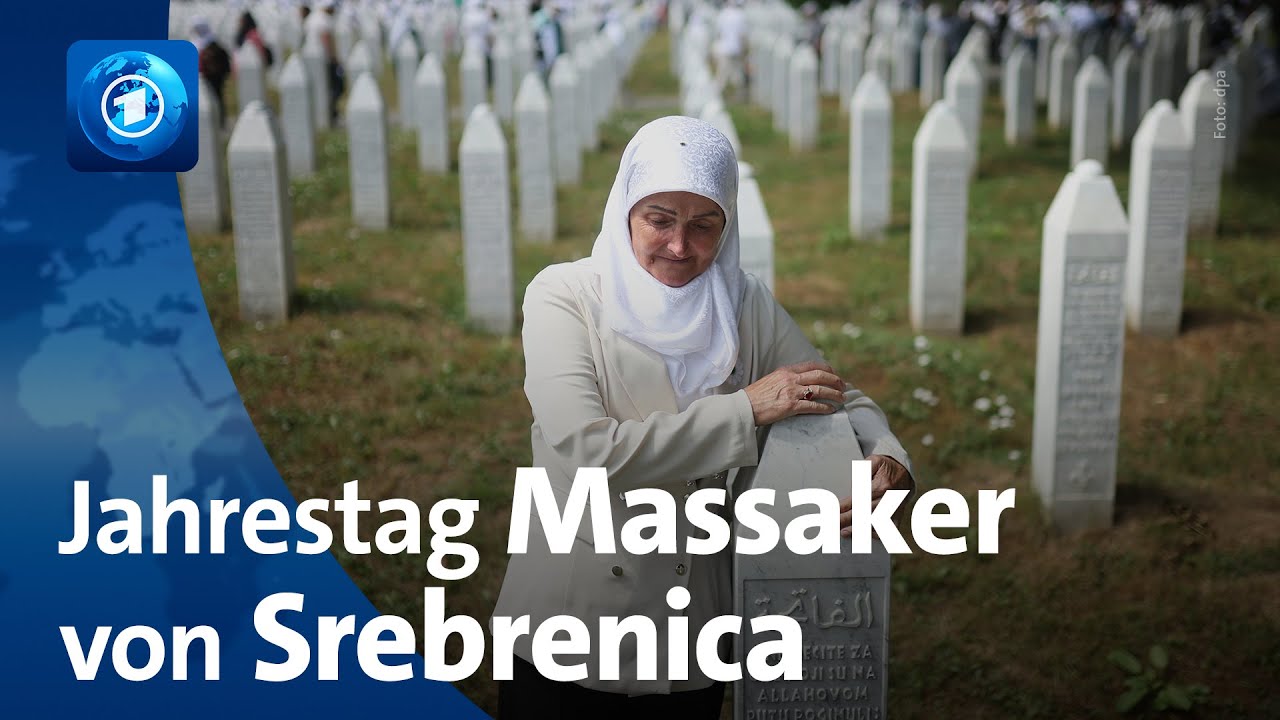 Gedenken an den Genozid von Srebrenica vor 30 Jahren