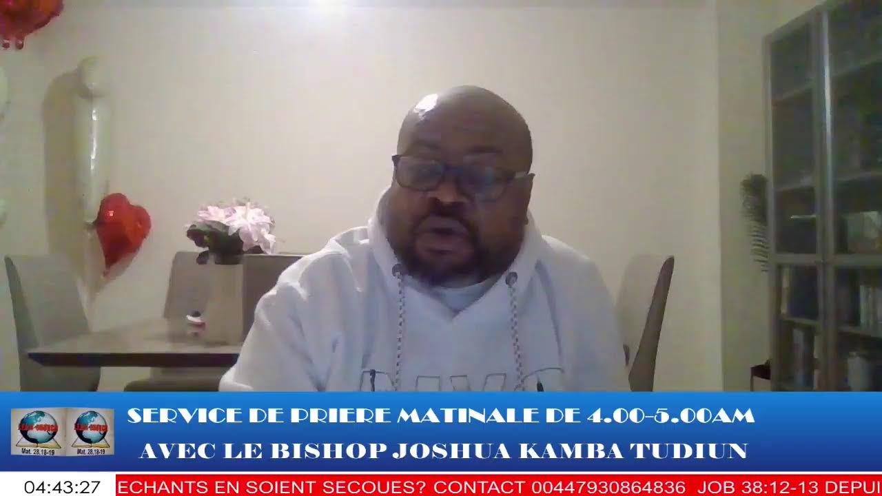 COMMANDER LE MATIN LEAD BY BISHOP JOSHUA K TUDIUN