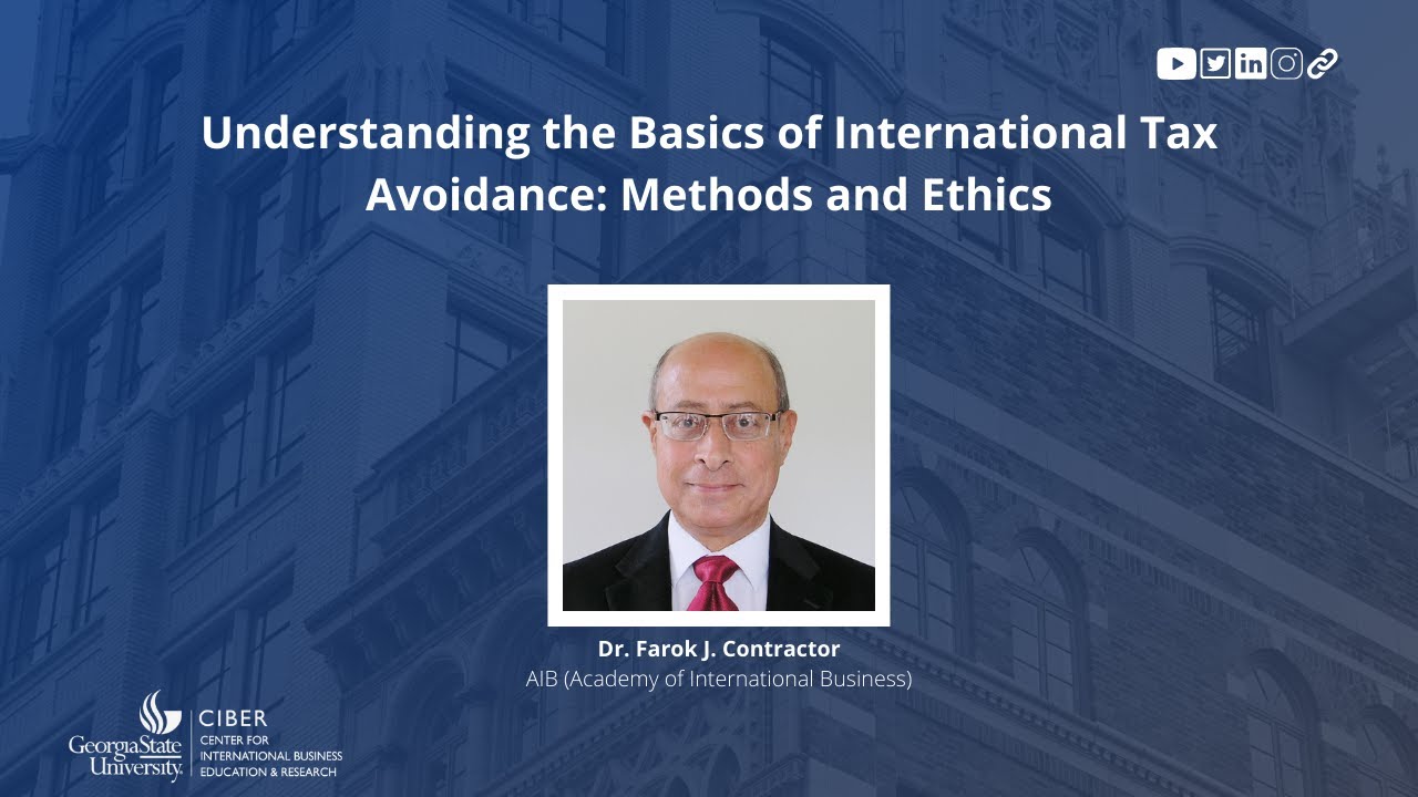 Understanding the Basics of International Tax Avoidance: Methods and Ethics