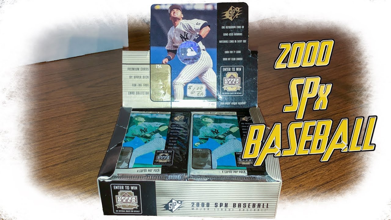 2000 SPx Baseball Hobby Box Break! The Mark McGwire Box of Baseball Cards!