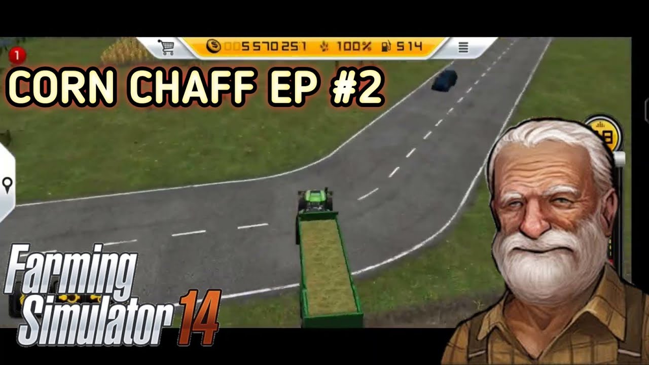 CORN CHAFF MAKING || FARMING SIMULATOR 14 GAMEPLAY || FS 14 GAMEPLAY || #fs14 #fs16 #fs18