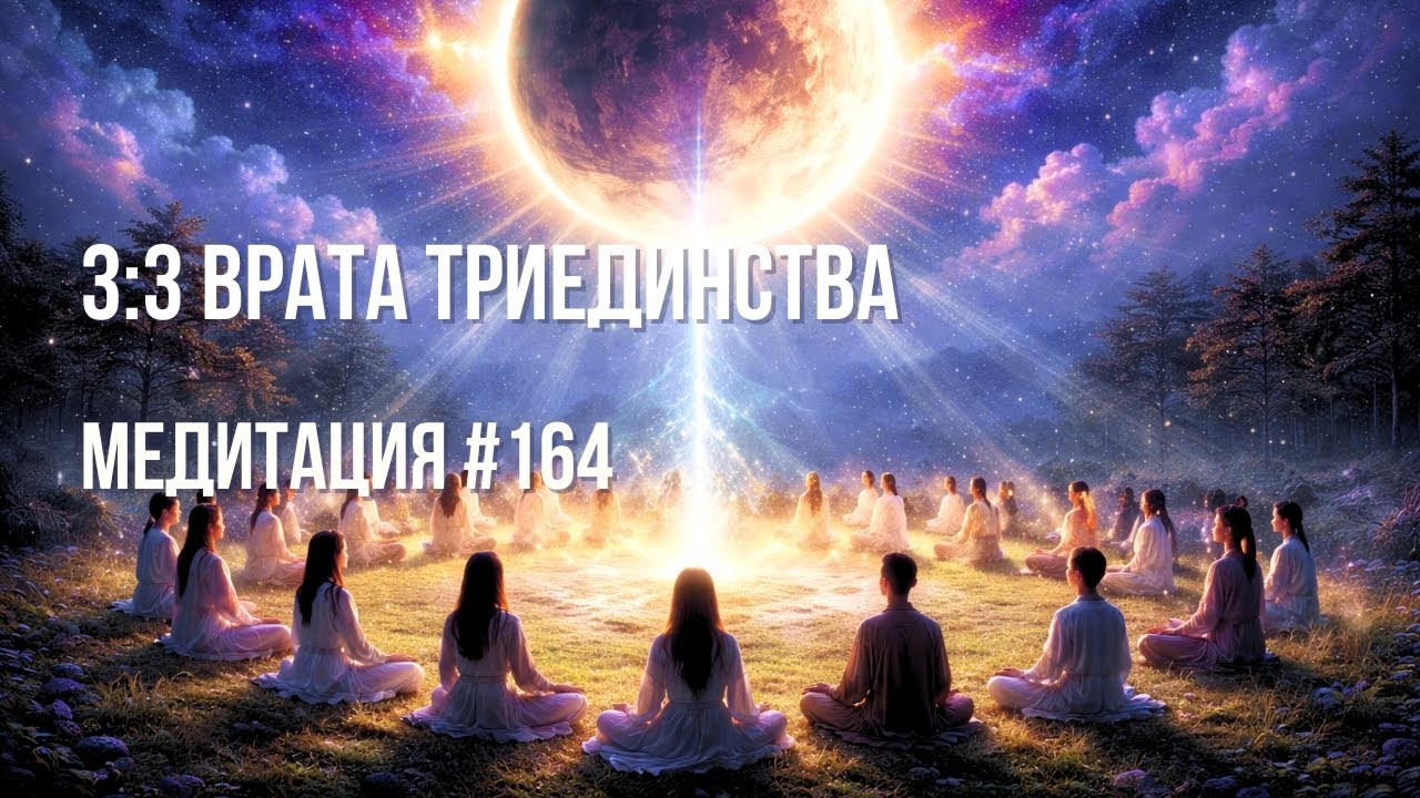 [Медитация #164] 3:3 Врата триЕдинства