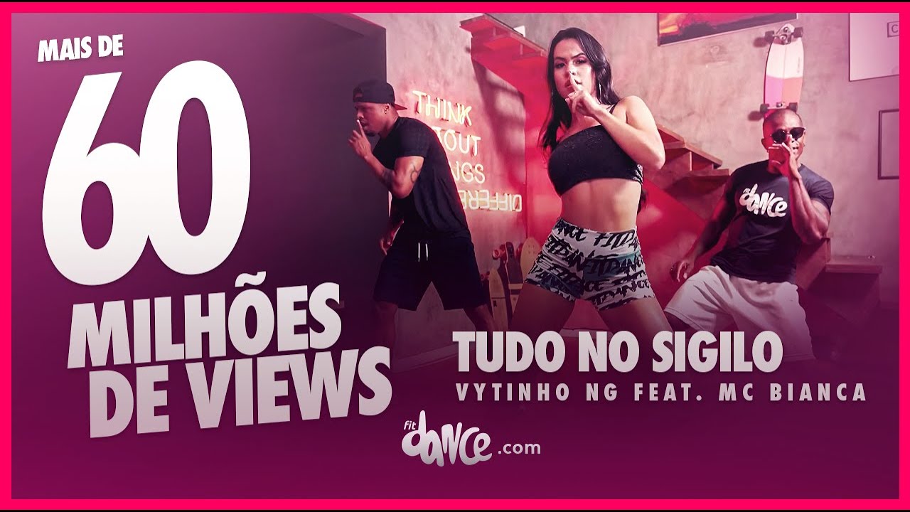 Tudo no Sigilo - Vytinho NG Feat. MC Bianca  | FitDance TV | #FiqueEmCasa e Dance #Comigo