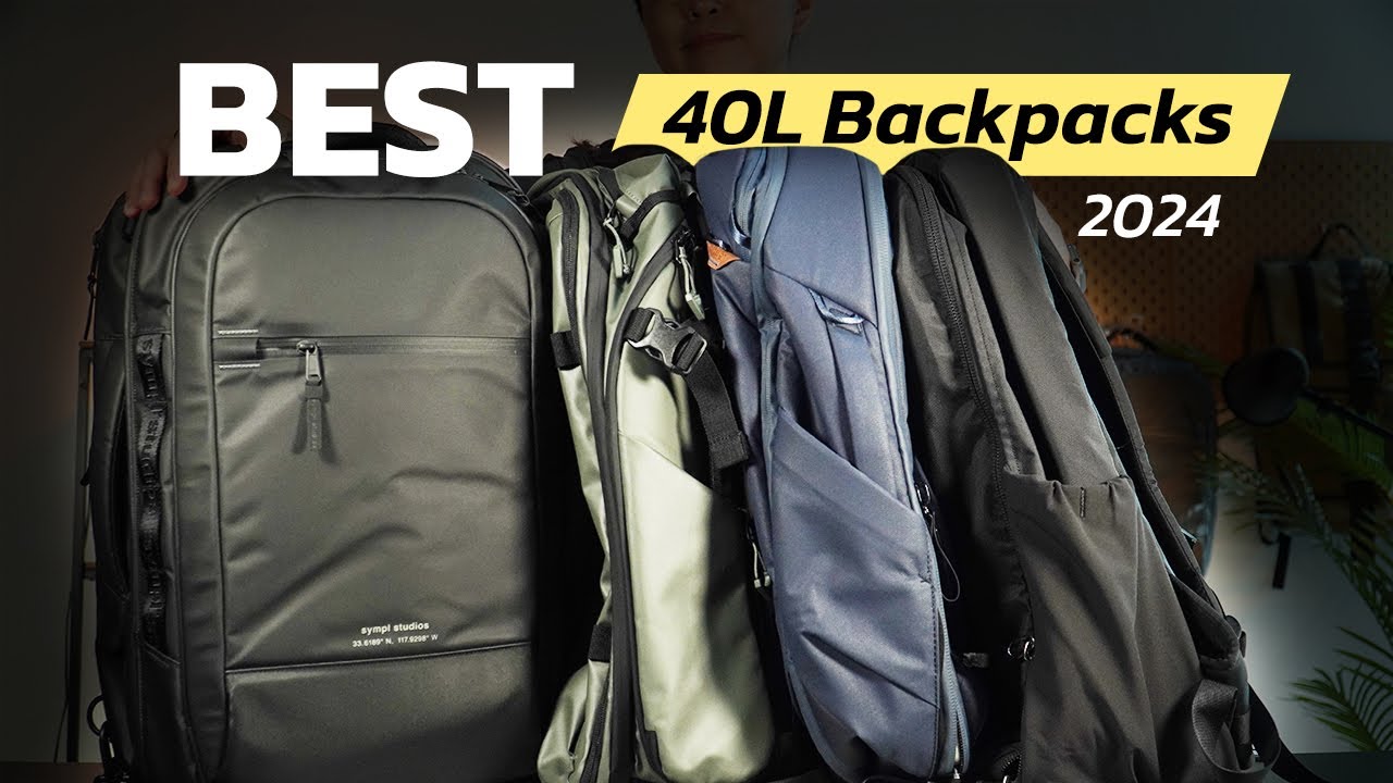 4 Best Carry-On Travel Backpacks Under 40L! 🎒
