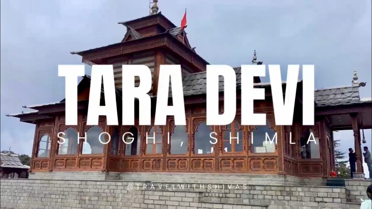 Unexpected Snow at Tara Devi Temple 😍 | Mohali to Shimla Family Road Trip | Snowman Fun