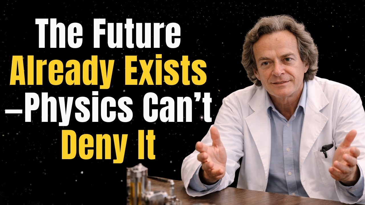 The future already exists - physics can't deny it — Feynman's Proof