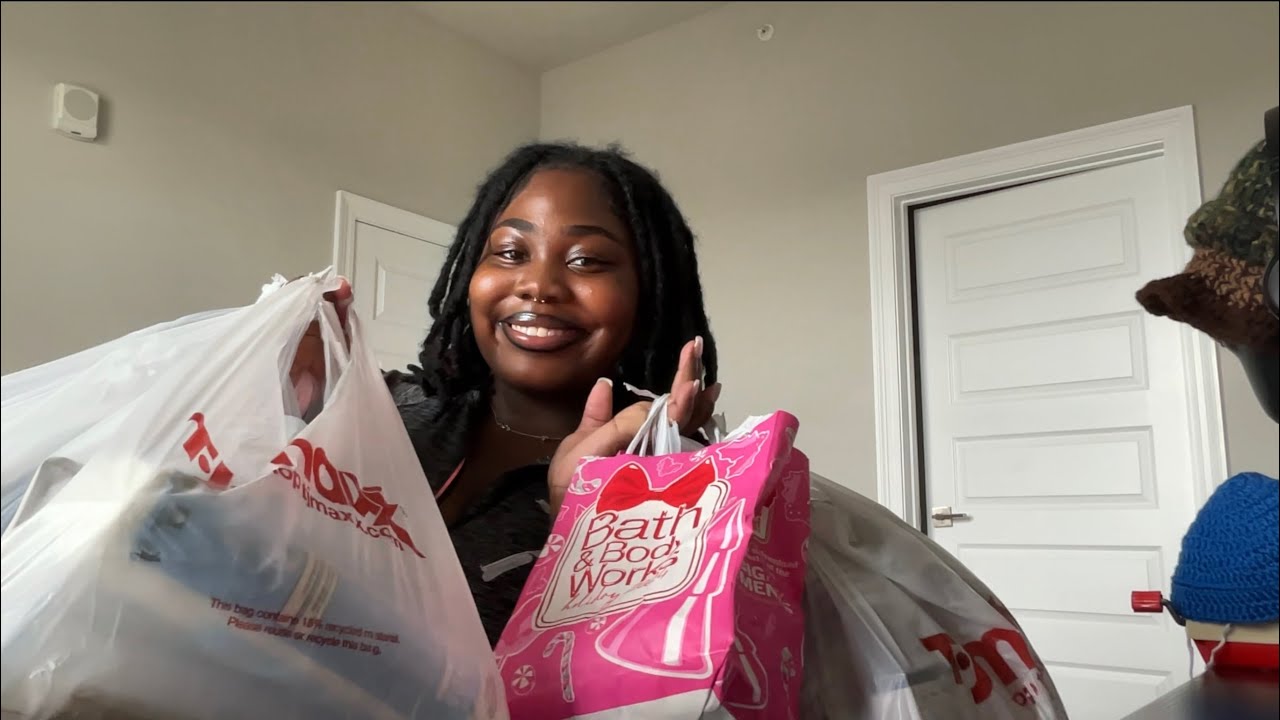 lofi asmr shopping haul for my new apartment :)