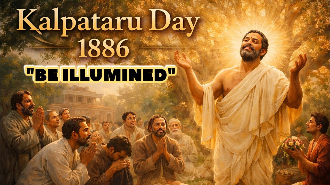 Kalpataru Day 1886 | “Be Illumined” — Sri Ramakrishna’s Divine Blessing