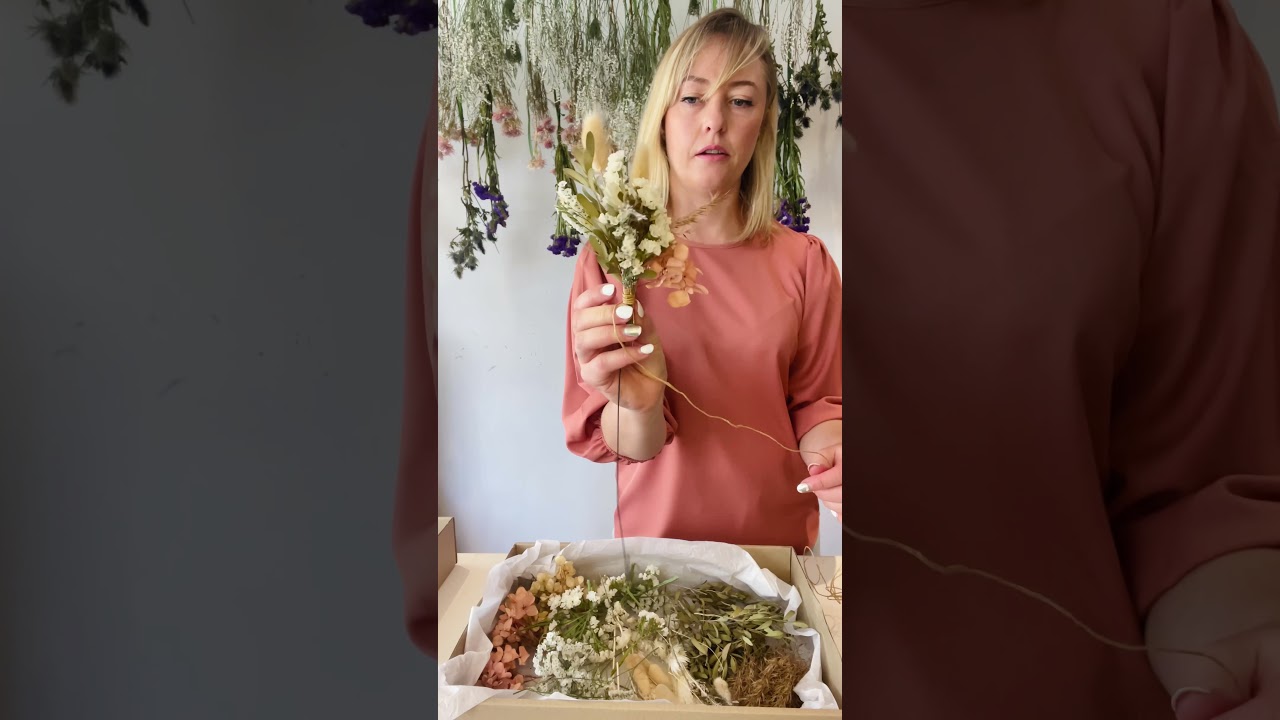 How to Create a dried Floral Crown
