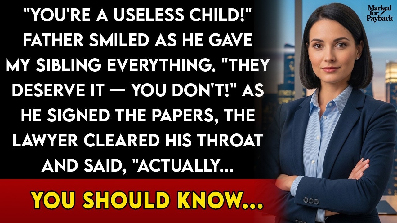 My Father Mocked Me In Front of Everyone and Said I Wouldn’t Get Anything, Then the Lawyer Revealed…