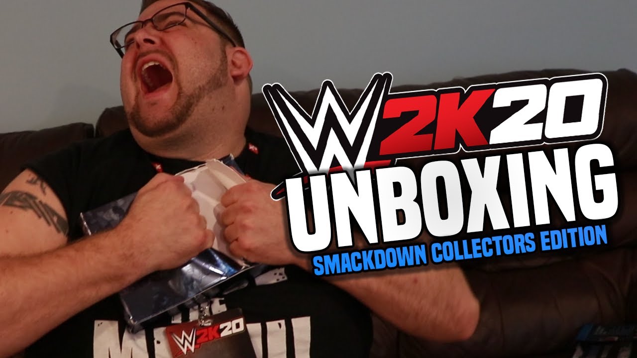 Grim Unboxing WWE 2K20 Collectors Edition + WWE 2K20 Gameplay!
