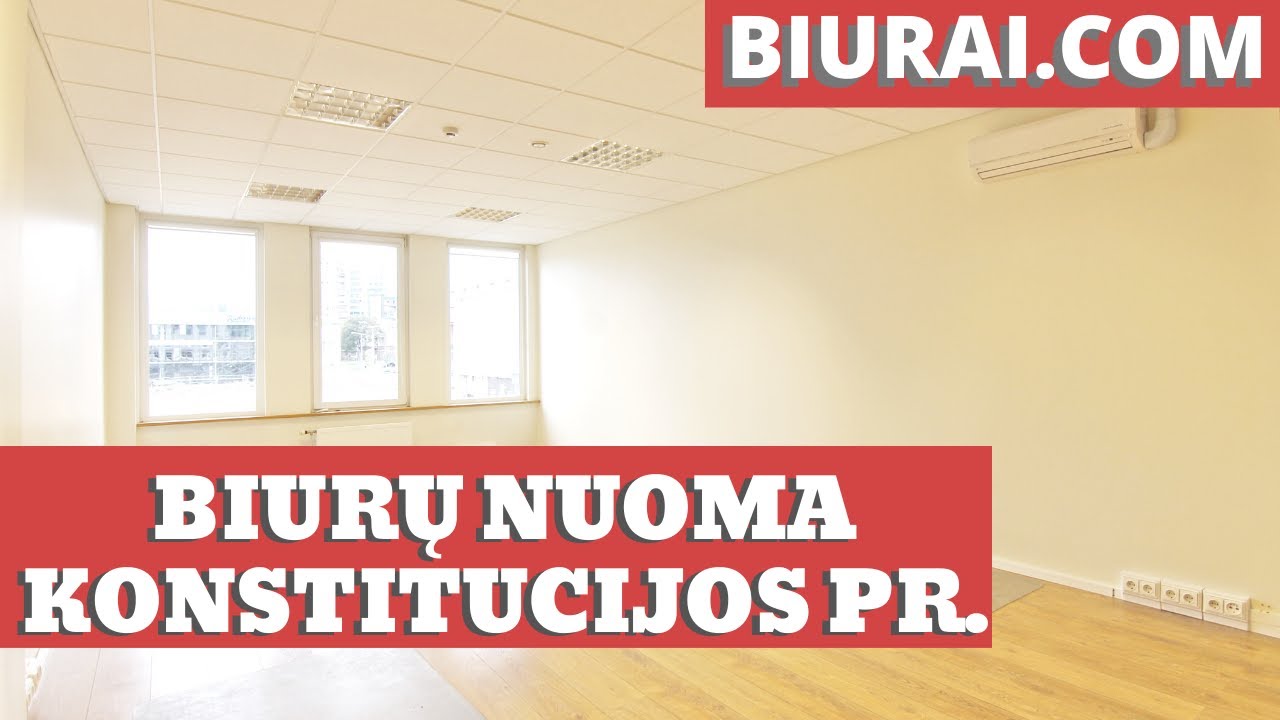 🆕Nekilnojamojo turto nuoma Centre Konstitucijos pr Ofisų nuoma. Commercial space for rent