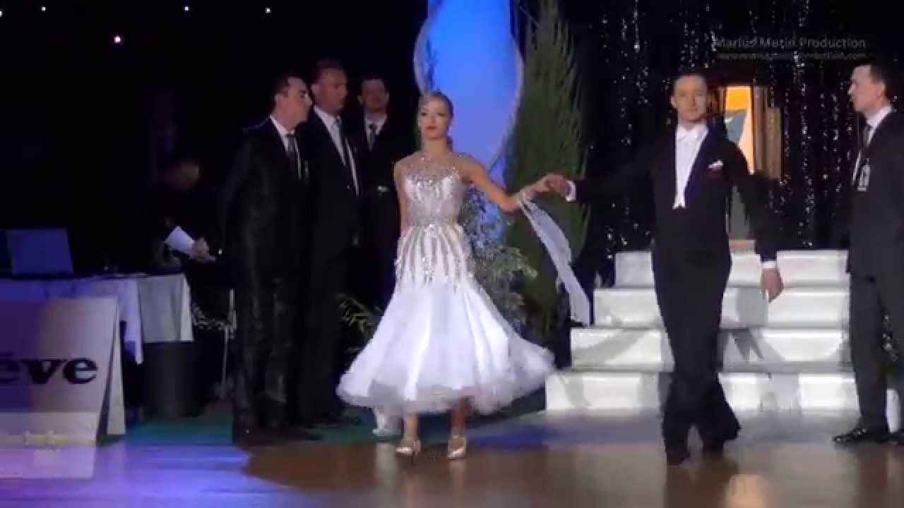 DSFO Megeve 2014 | WO STD | solo English Waltz | Evgeny Nikitin & Dana Spitsyna