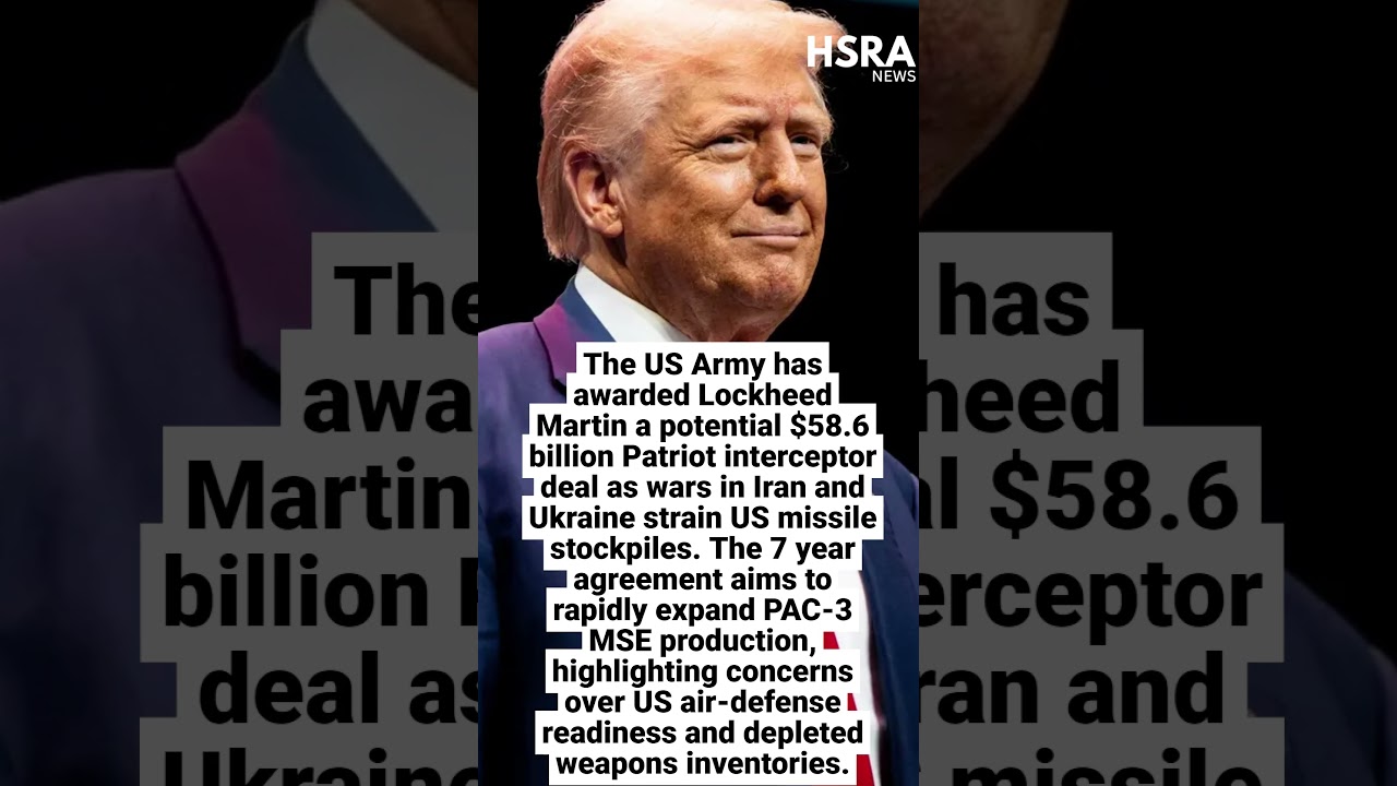US Signs $58.6 Billion Patriot Missile Deal as Iran and Ukraine Strain Weapons Stockpiles #shorts