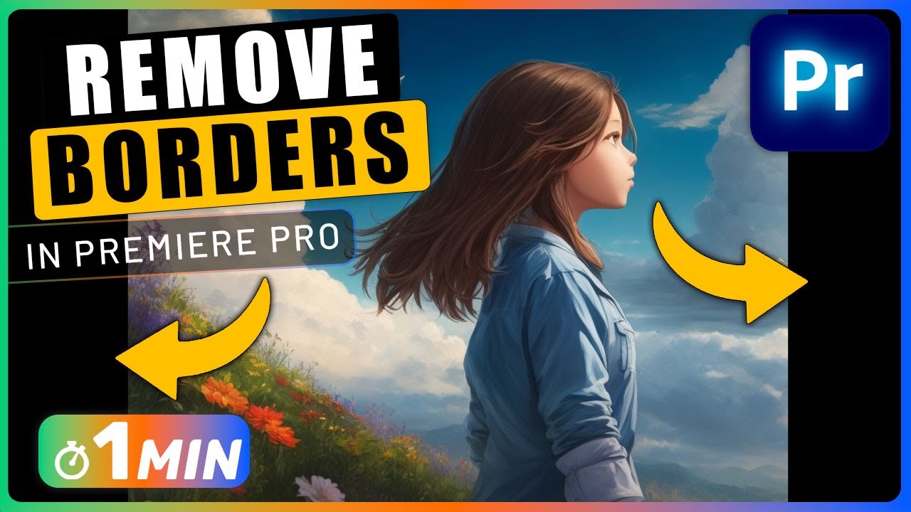 How to Remove BLACK BORDERS Around Video in Premiere Pro