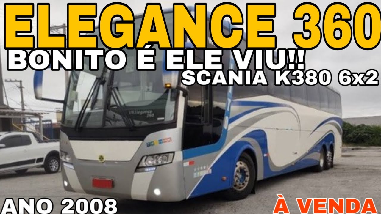 BUSSCAR ELEGANCE 360 SCANIA K380 6X2 À VENDA
