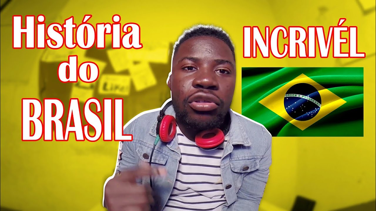 ANGOLANO Reagindo HISTÓRIA DO BRASIL  (minha nossa)