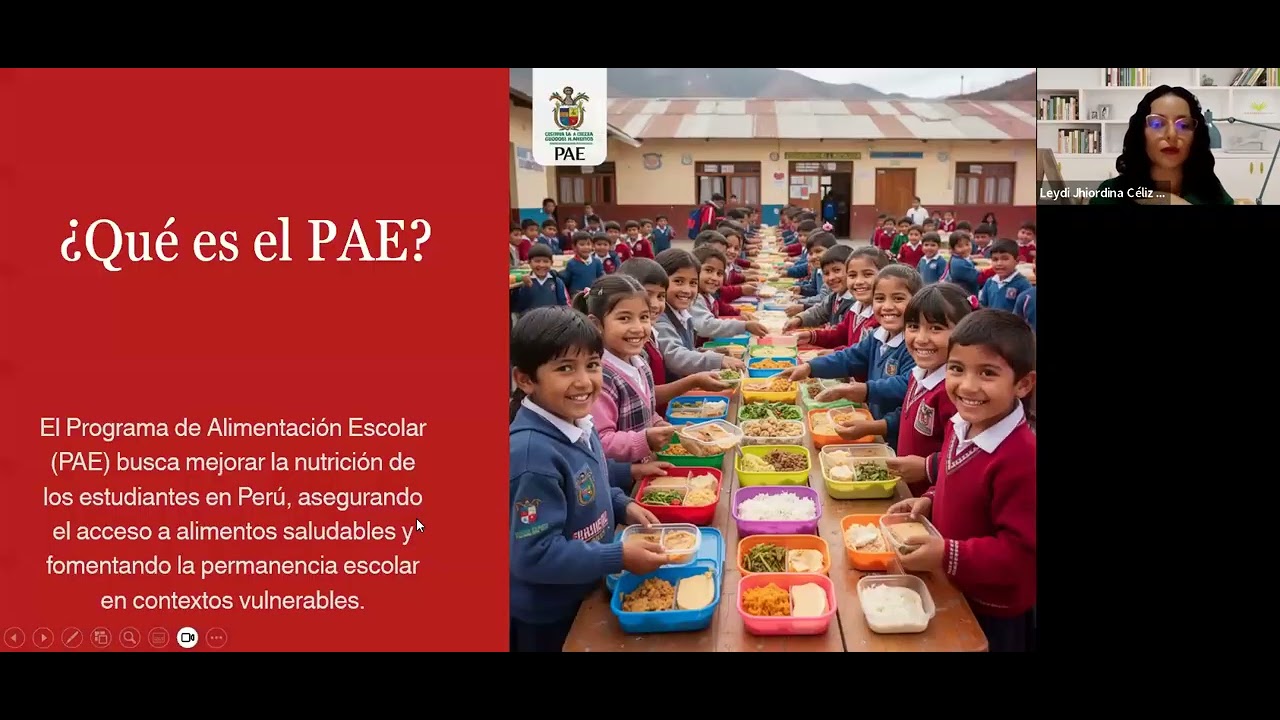 RSO ESPECIALIZADO/PROGRAMA DE ALIMENTACIÓN ESCOLAR