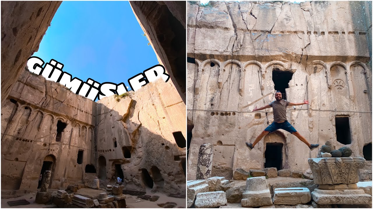 TÜRKİYE'NİN PETRA'SI GÜMÜŞLER MANASTIRI | Kapadokya Gezilecek Yerler | Niğde Vlog
