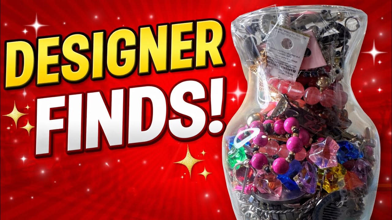 Mystery Jewelry Jar Unjarring Beads & Baubles Galore!