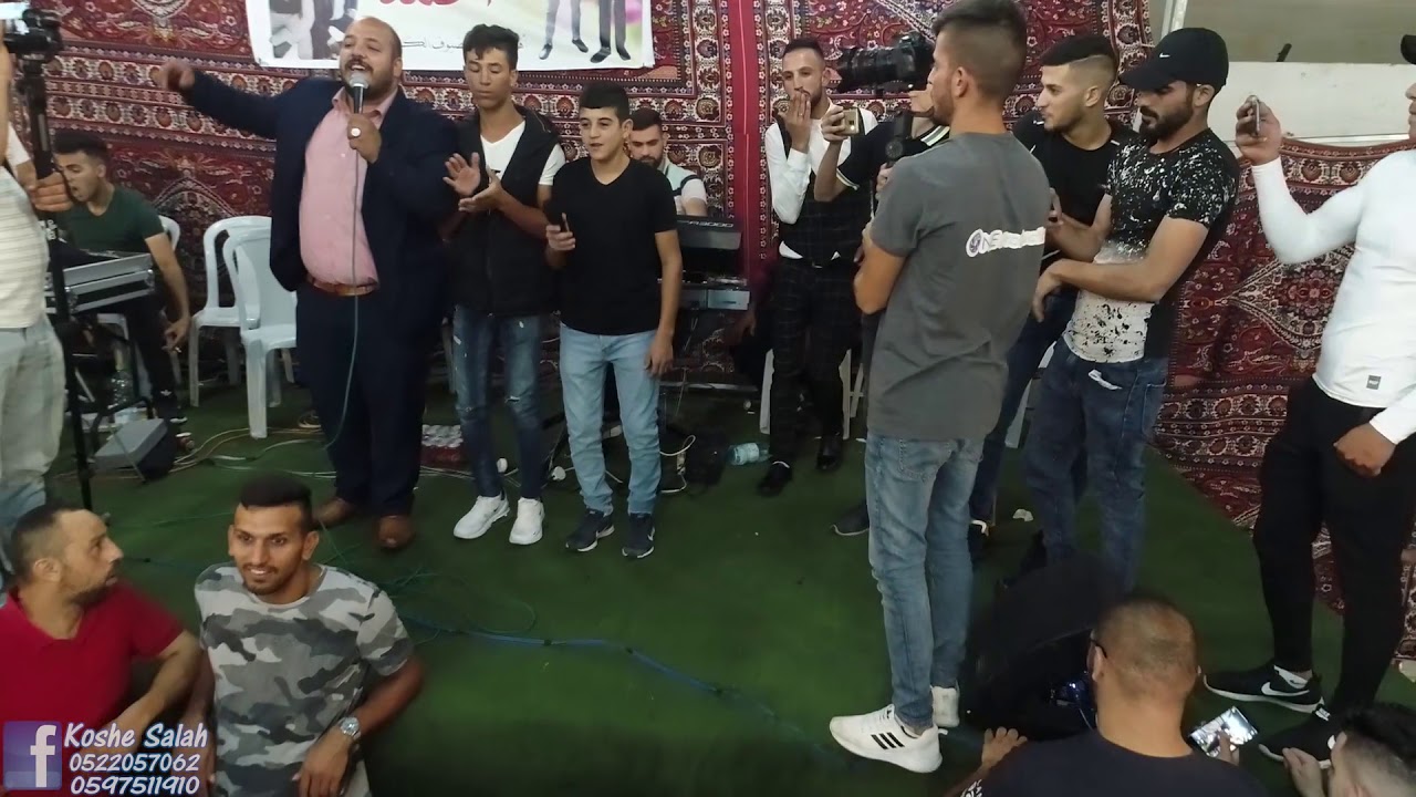 دحيه نار للفنان يزن حمدان من سهرة احمد موسى - بيت لحم - تصوير طياره