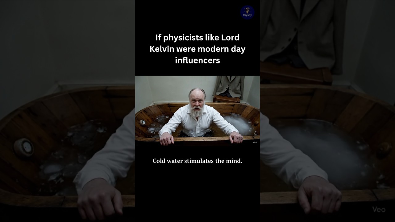 If physicists like Lord Kelvin were modern-day influencers