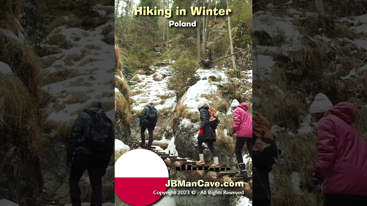 HIKING in POLAND during WINTER JBManCave.com 