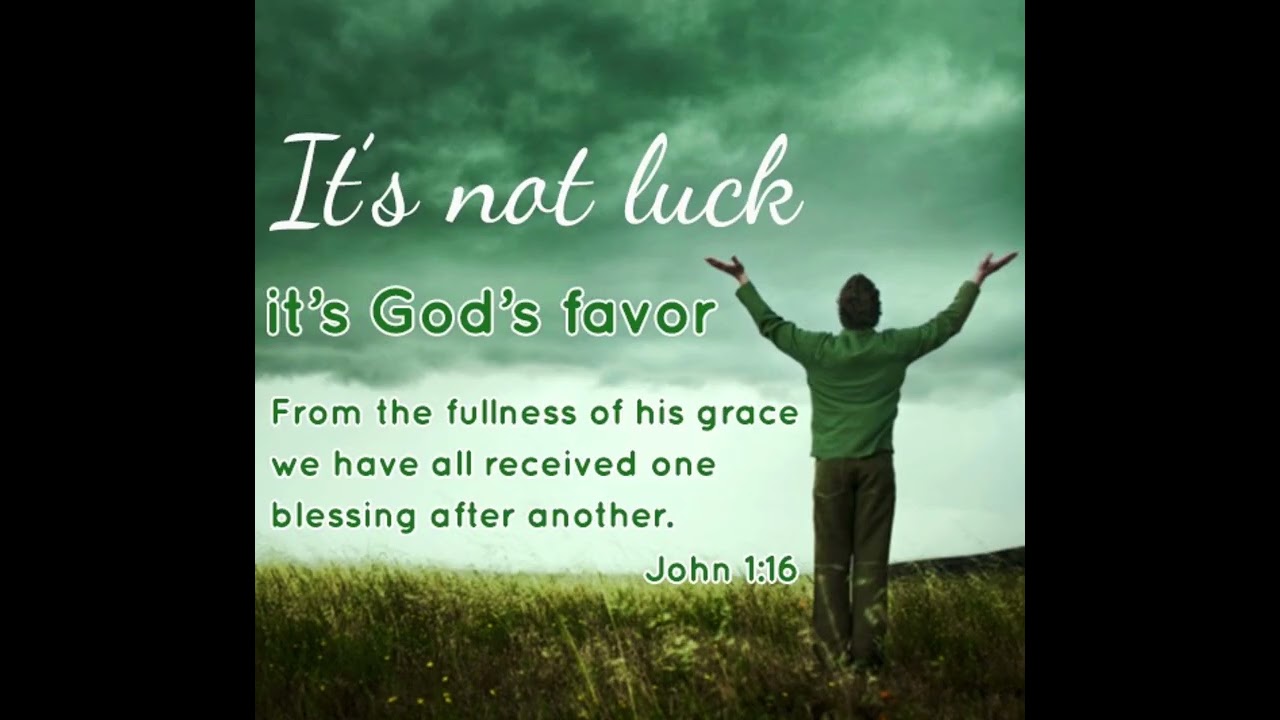 It is not luck …