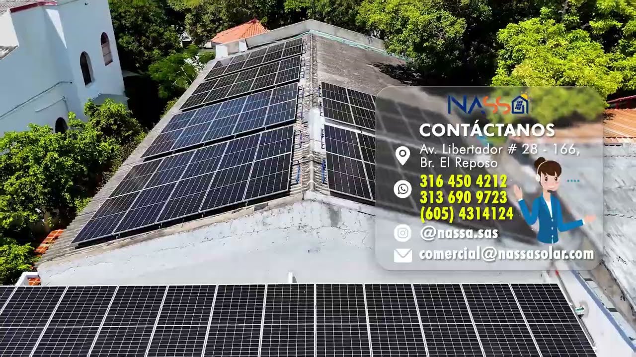 Proyecto fotovoltaico - Parroquia Sagrados corazones de Jesús y Maria - Por Nassa Solar - SM