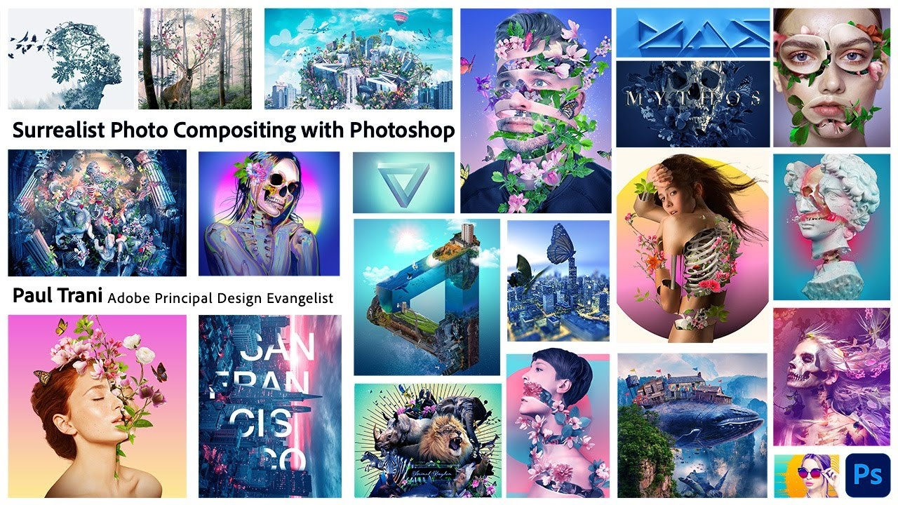 Surrealist Photo Compositing with Photoshop