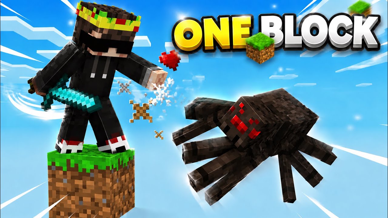 Can I Survive on ONE BLOCK 🤯? | Minecraft | SpyTech 