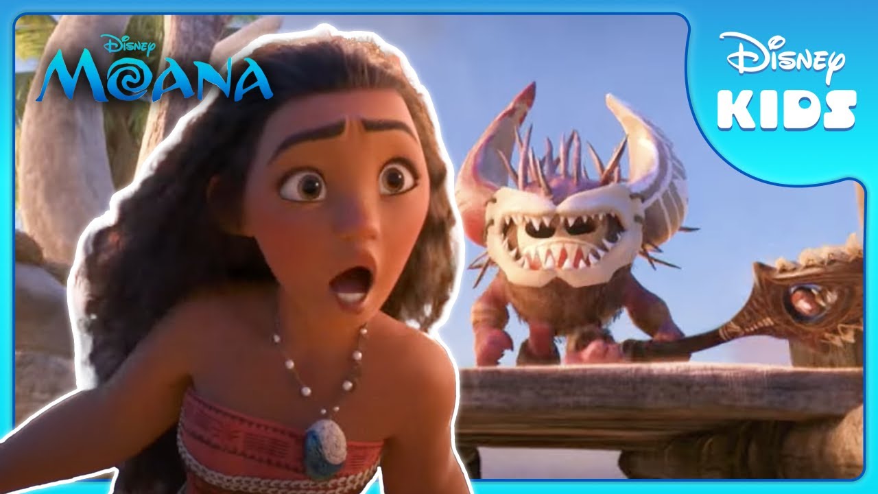 Moana vs. Coconut Pirates! 🏴‍☠️ | Moana | Disney Kids