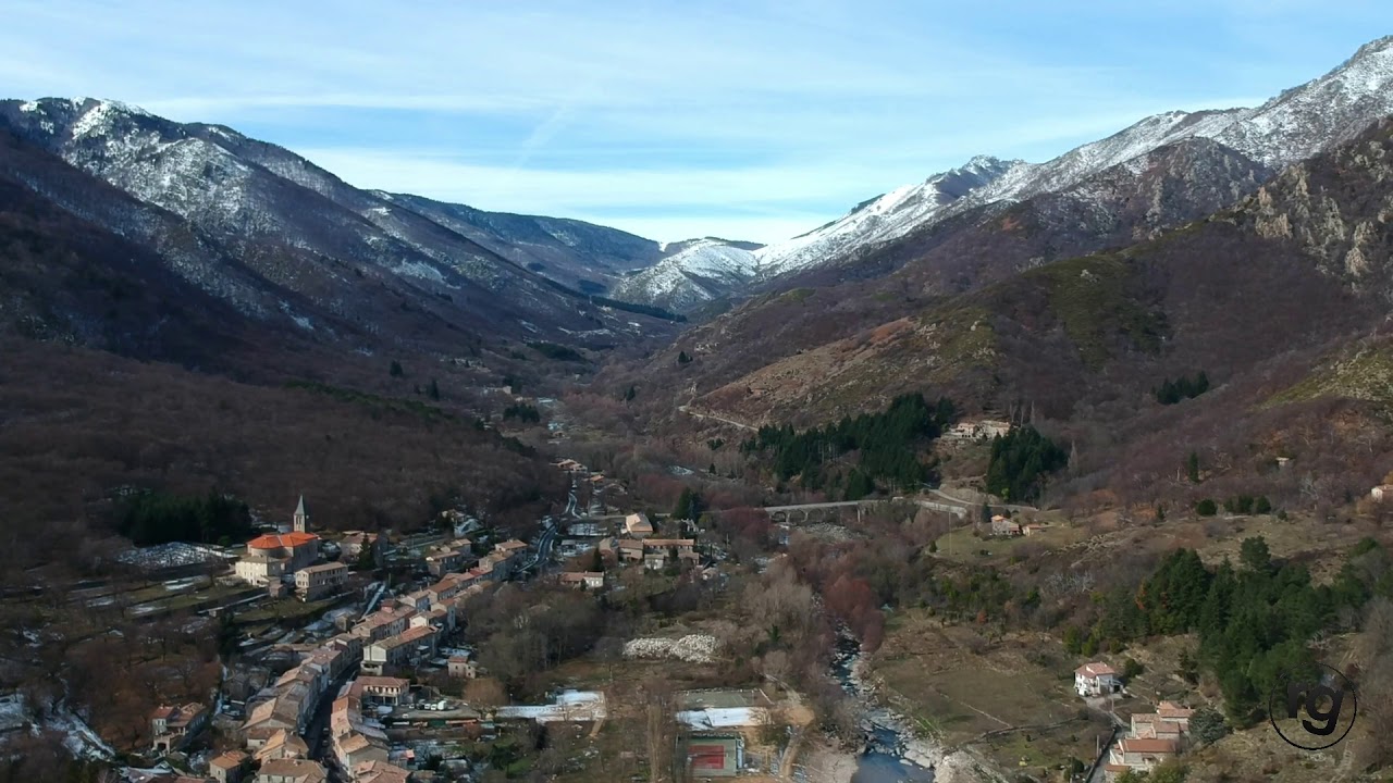 La Souche - Village Ard&egrave;che - Drone