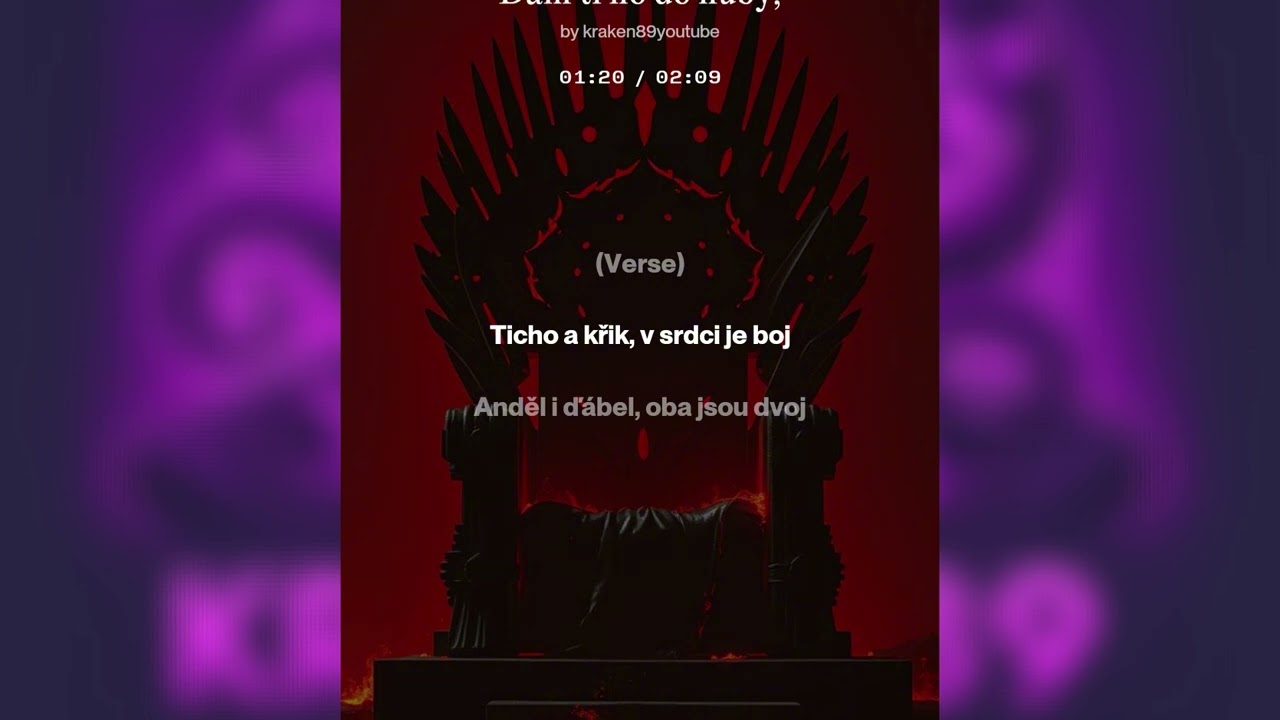 Kraken89 - Pomalu kuř (Lyrics)