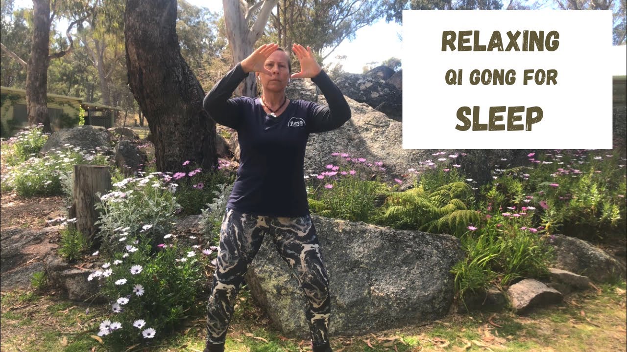 Relaxing Qi Gong for Sleep 