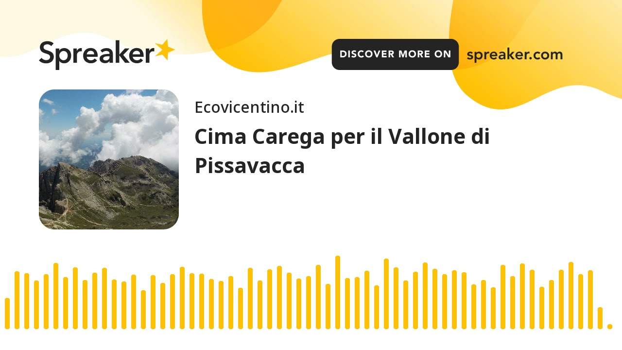 Cima Carega per il Vallone di Pissavacca
