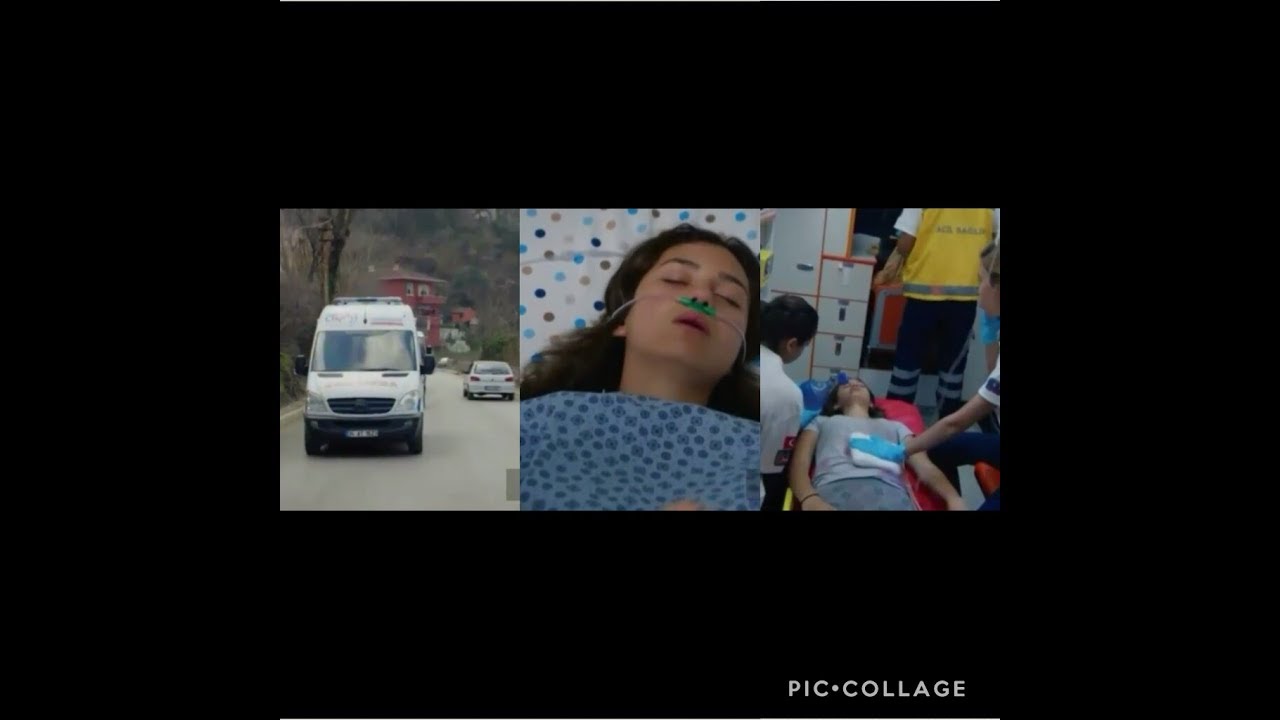 Kırgın Çiçekler - Meral kaza yapıyor! (Kendim yaptım!)