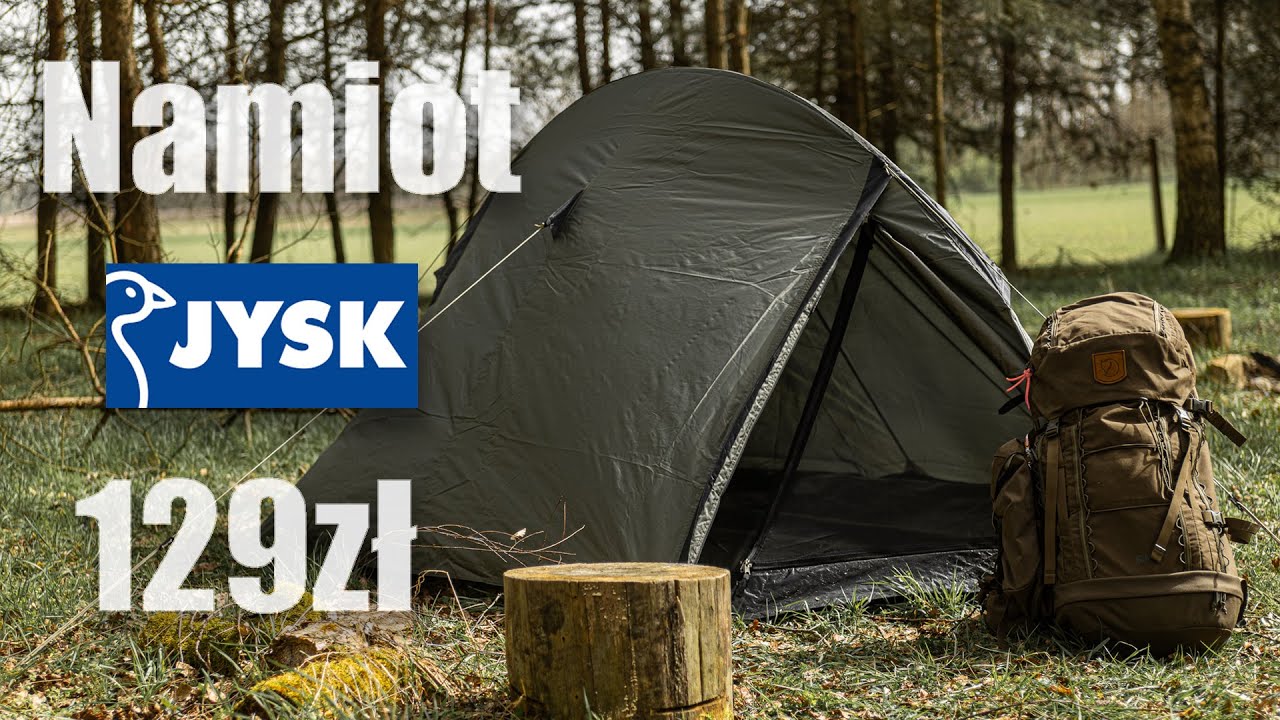 Namiot z JYSK za 129zł. Unboxing i recenzja