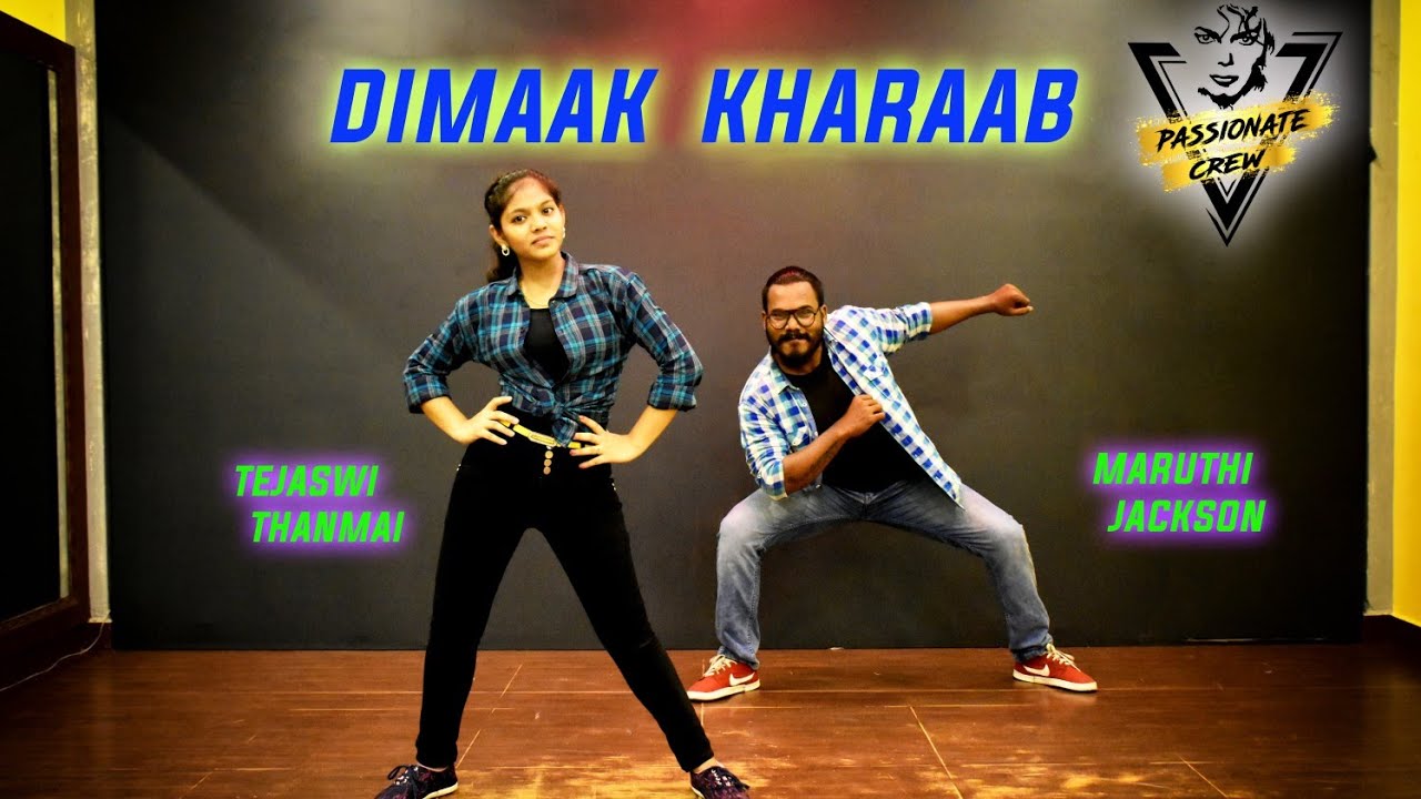 Dimaak Kharaab Dance Cover | Ismart Shankar | Passionate Crew | Maruthi Jackson Choreography