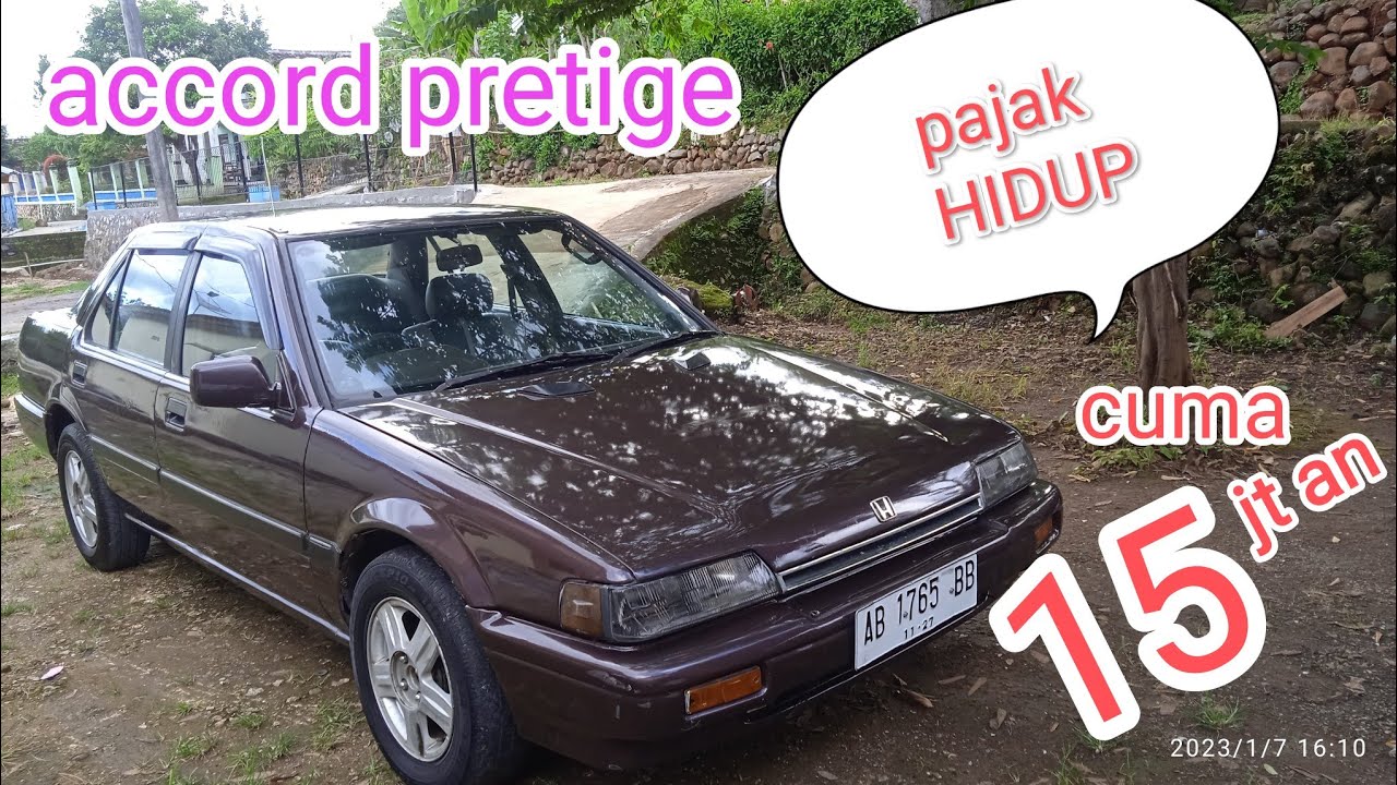 accord prestige pajak baru harga lama..